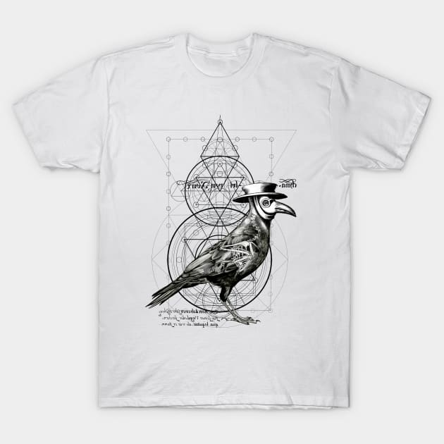 The Plague Raven T-Shirt by Anthraey